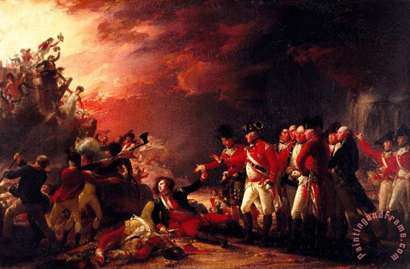 John Trumbull The Sortie Made by The Garrison of Gilbraltar Art Painting