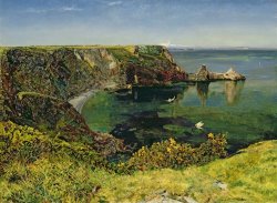 John William Inchbold Anstey's Cove in Devon