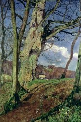 John William Inchbold - In Early Spring painting