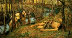 John William Waterhouse The Naiad