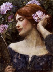 John William Waterhouse Vanity Vanitas