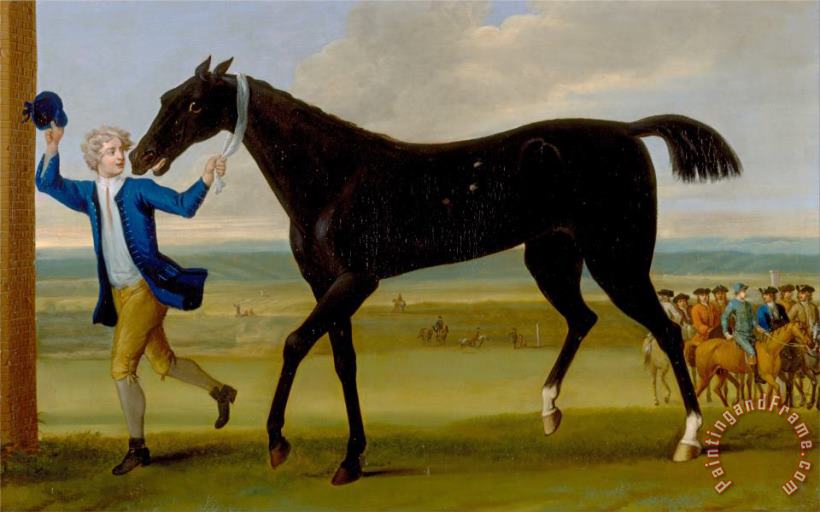 John Wootton The Duke of Rutland's Bonny Black Art Painting