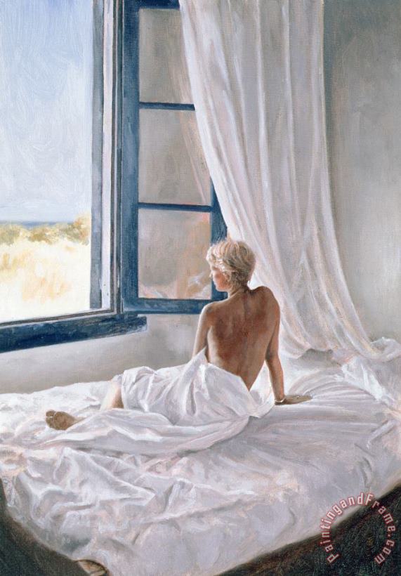 Afternoon View painting - John Worthington Afternoon View Art Print