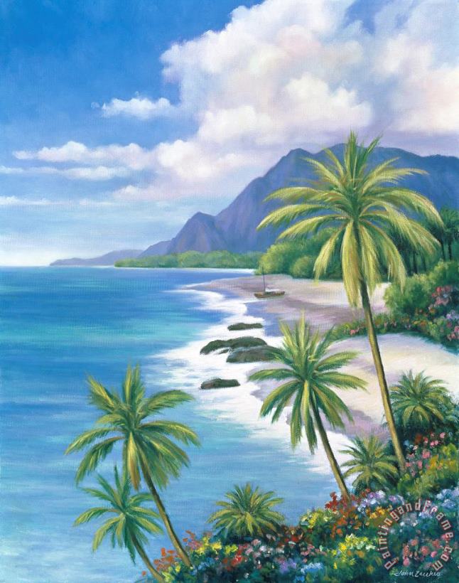 John Zaccheo Tropical Paradise 2 Art Print