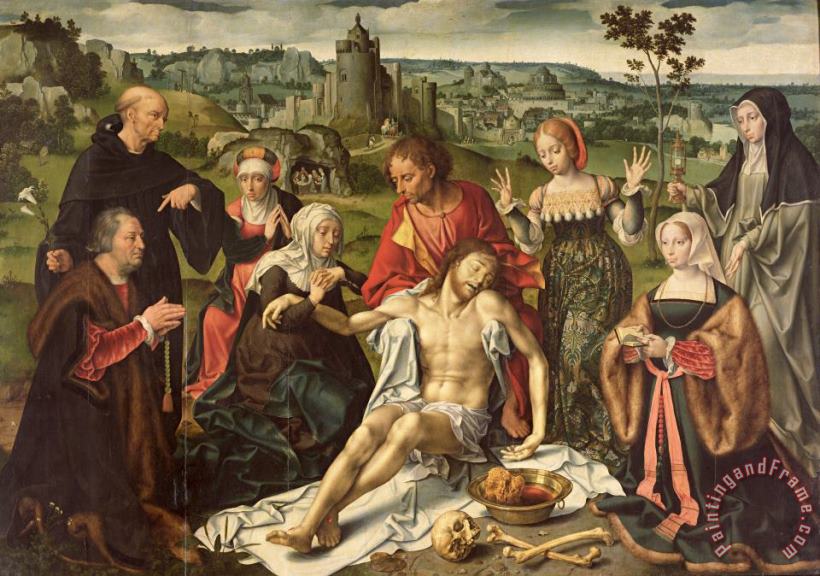 Joos van Cleve The Lamentation of Christ Art Painting