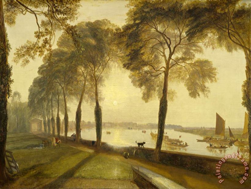 Joseph Mallord William Turner Mortlake Terrace Art Painting