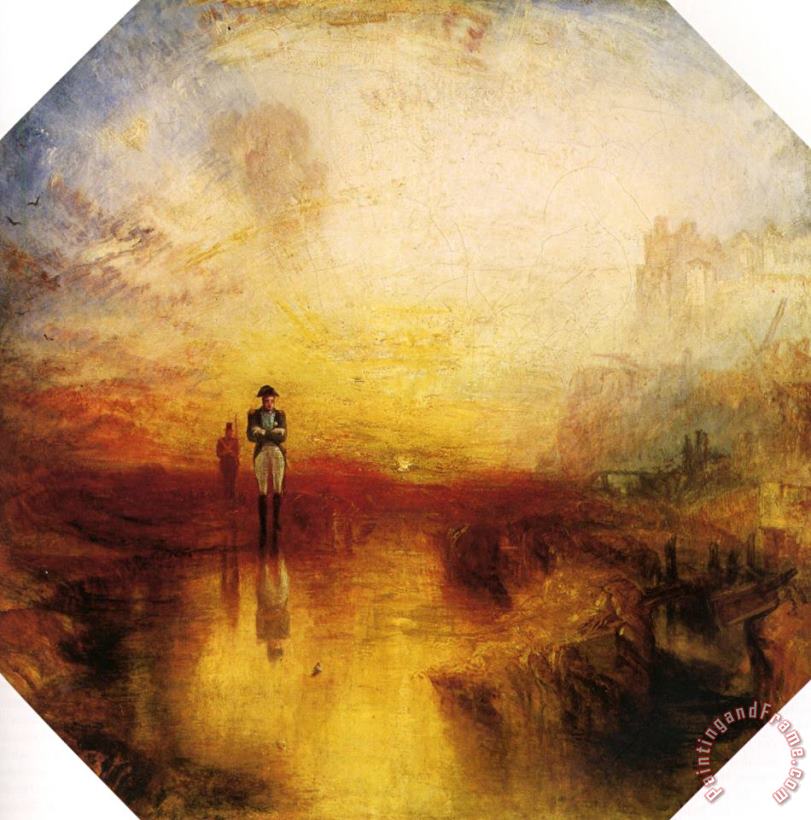 Joseph Mallord William Turner The Exile And The Snail Art Painting