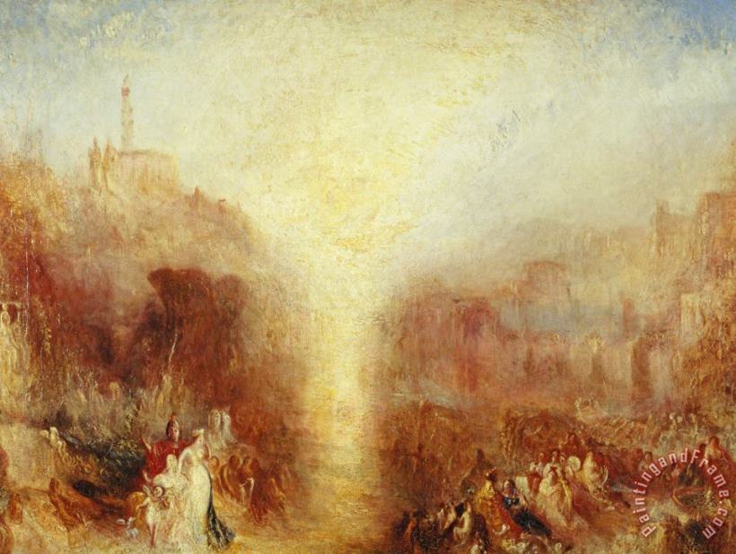 The Visit to The Tomb painting - Joseph Mallord William Turner The Visit to The Tomb Art Print