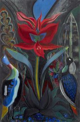 Joseph Stella Red Flower