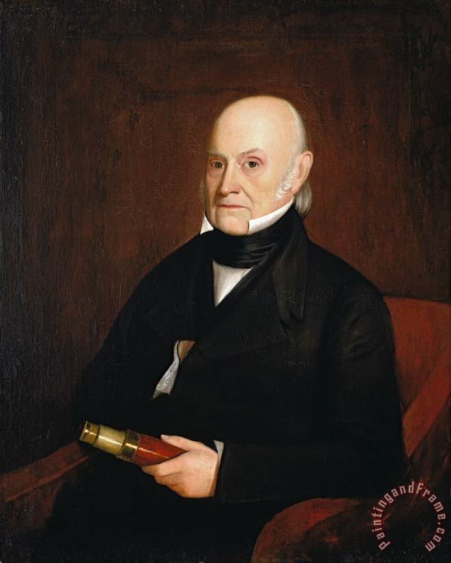 Jr. William Hudson John Quincy Adams Art Painting