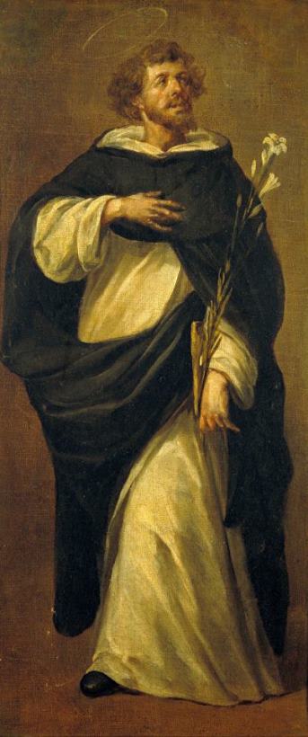 Saint Dominic De Guzman painting - Juan de Valdes Leal Saint Dominic De Guzman Art Print