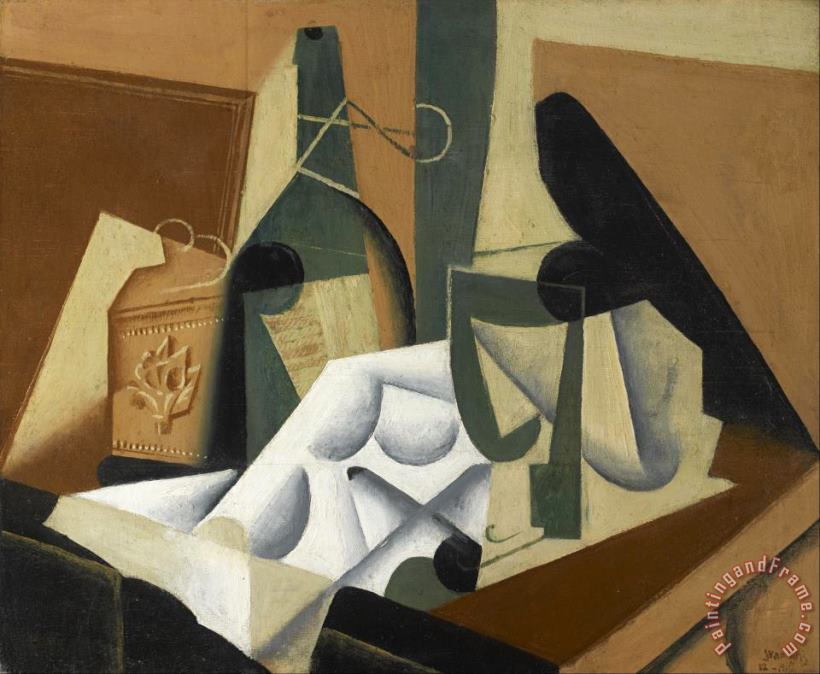Juan Gris The White Tablecloth Art Painting