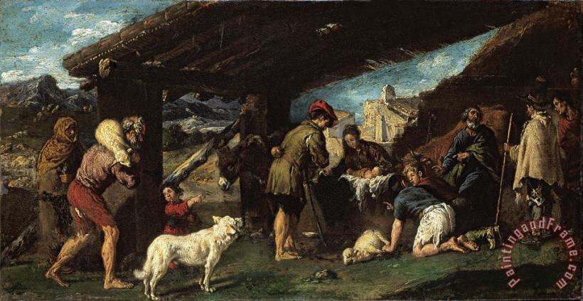 The Adoration of The Shepherds painting - Juan Ribalta The Adoration of The Shepherds Art Print
