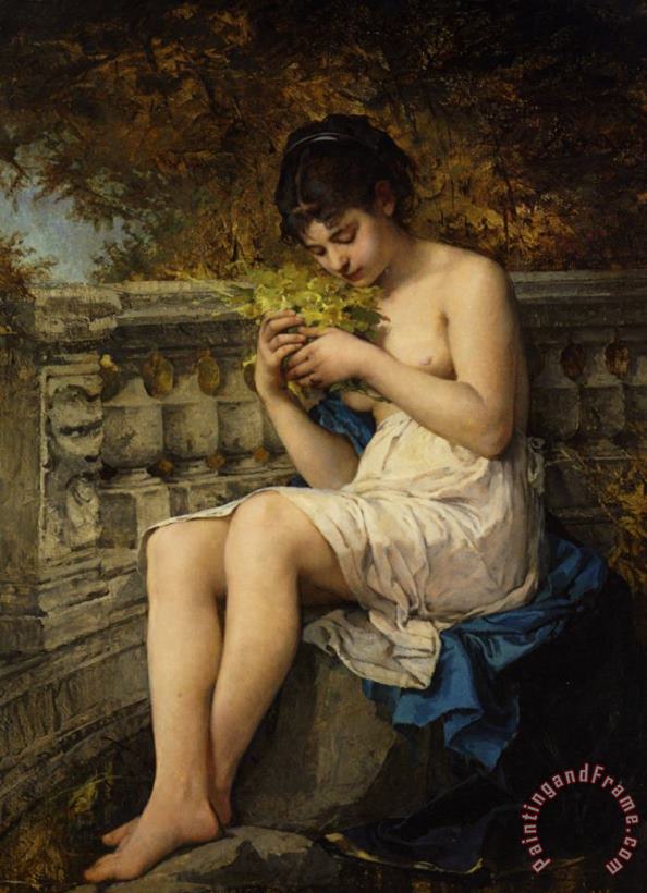 Jules Salles-wagner La Jeune Mere Art Painting