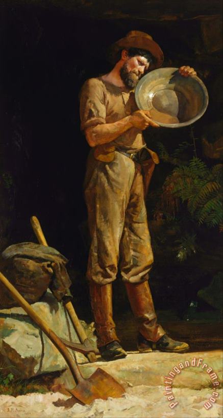 Julian Ashton The Prospector Art Painting