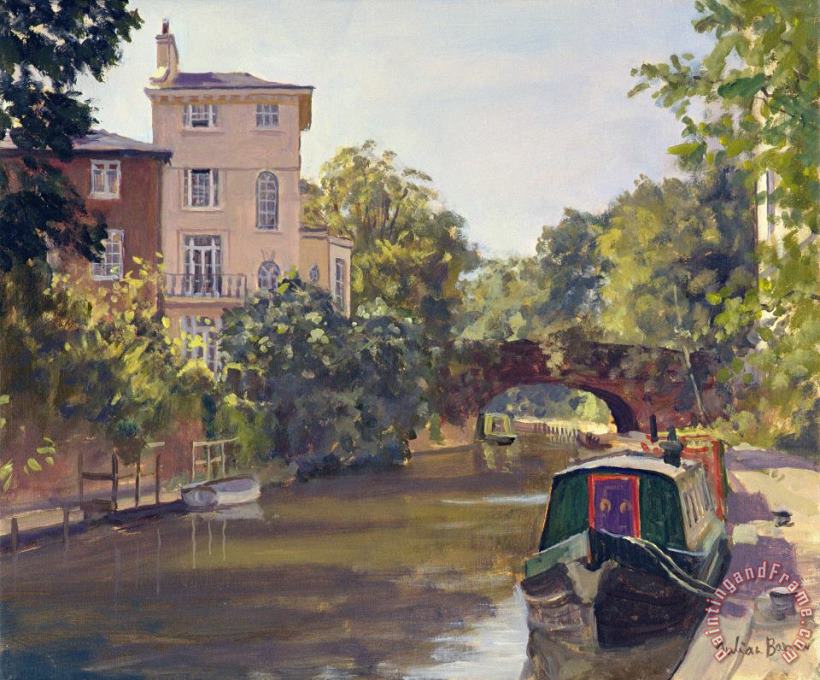 Julian Barrow Regent S Park Canal Art Painting