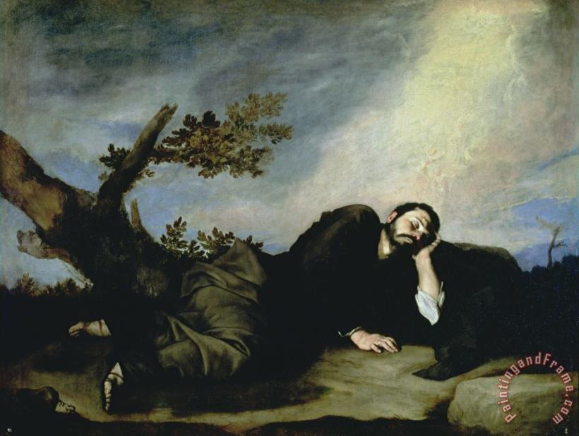 Jusepe de Ribera Jacobs Dream Art Painting