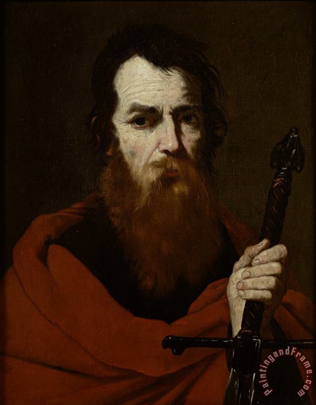Saint Paul painting - Jusepe de Ribera Saint Paul Art Print