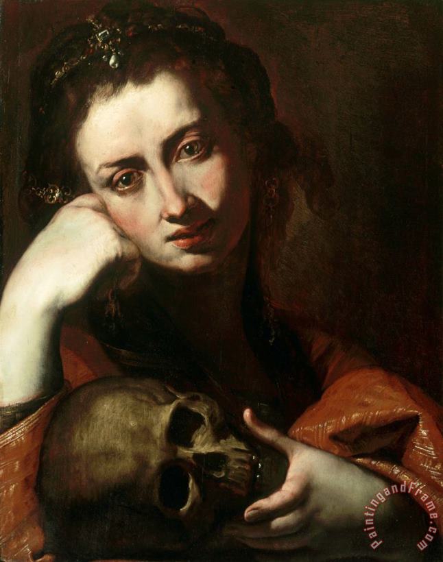 The Penitent Magdalene painting - Jusepe de Ribera The Penitent Magdalene Art Print