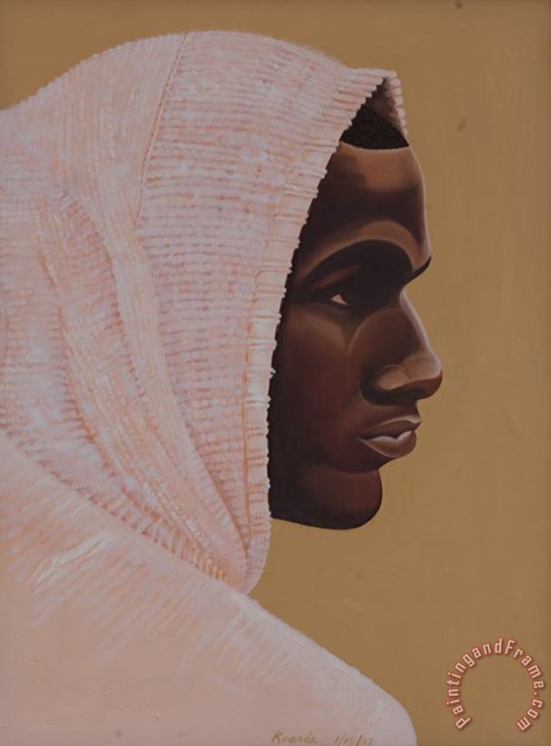 Hood Boy painting - Kaaria Mucherera Hood Boy Art Print