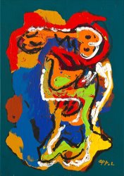Karel Appel Personnage D'ete No. 1, 1983