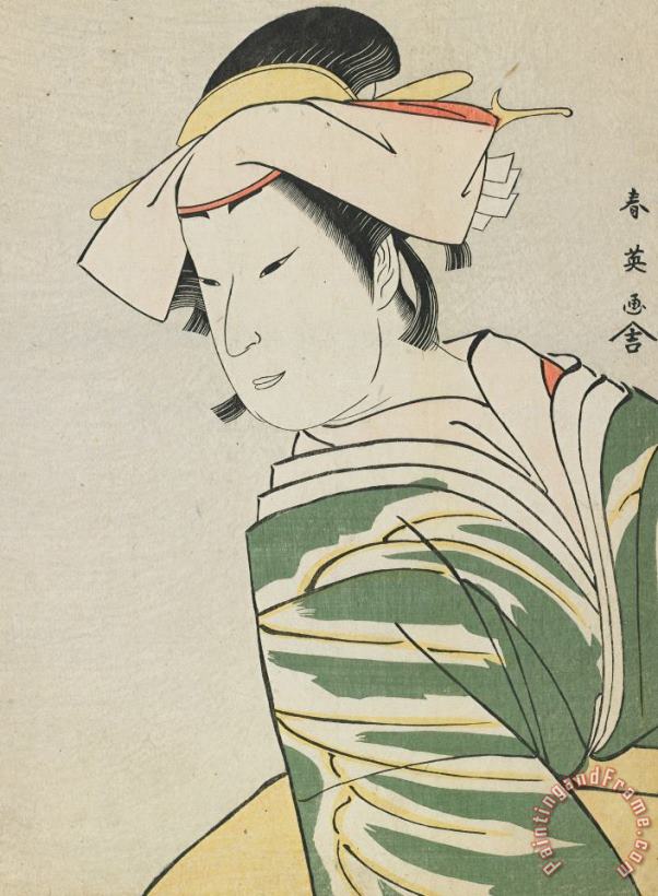 Katsukawa Shunei Nakamura Noshio II As Tonase Art Print