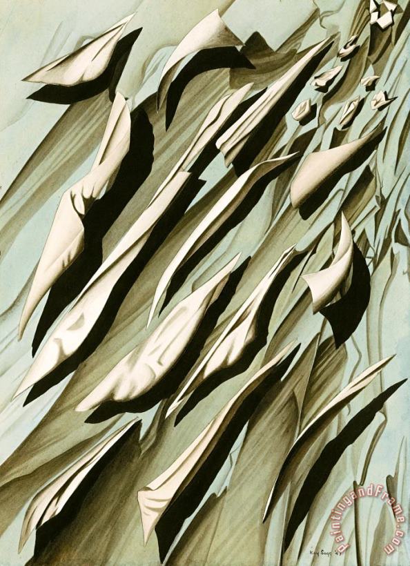 Kay Sage Arithmetic of Wind Art Print