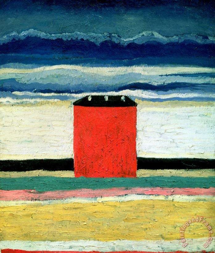 Kazimir Malevich Red House Art Print