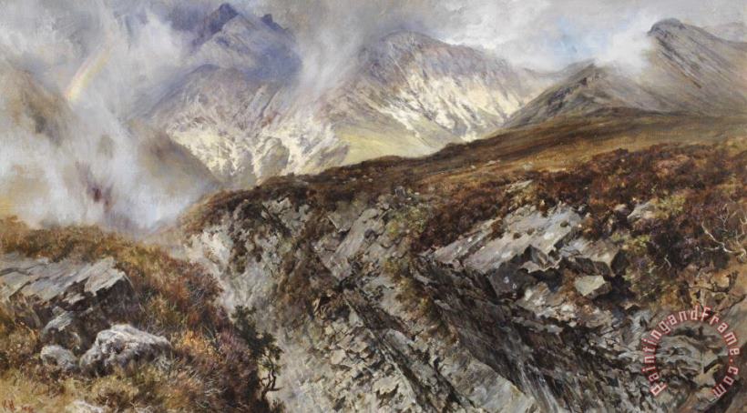 Isle of Skye painting - Keeley Halswelle Isle of Skye Art Print