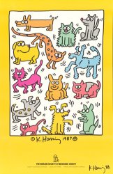 Keith Haring Animals, 1988