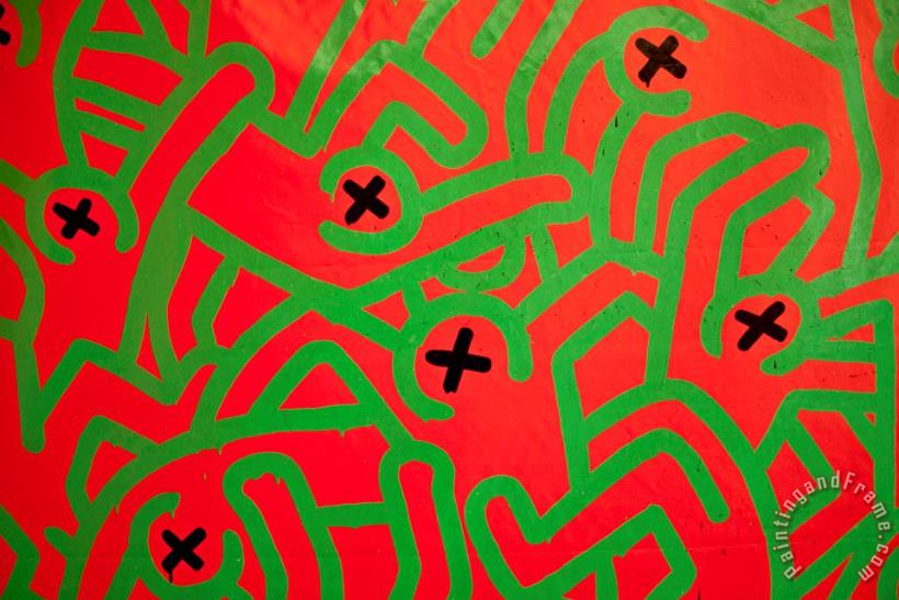Pop Shop 13 painting - Keith Haring Pop Shop 13 Art Print