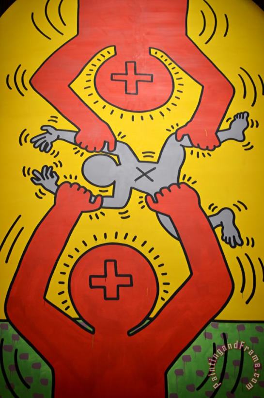 Keith Haring Pop Shop 20 Art Painting