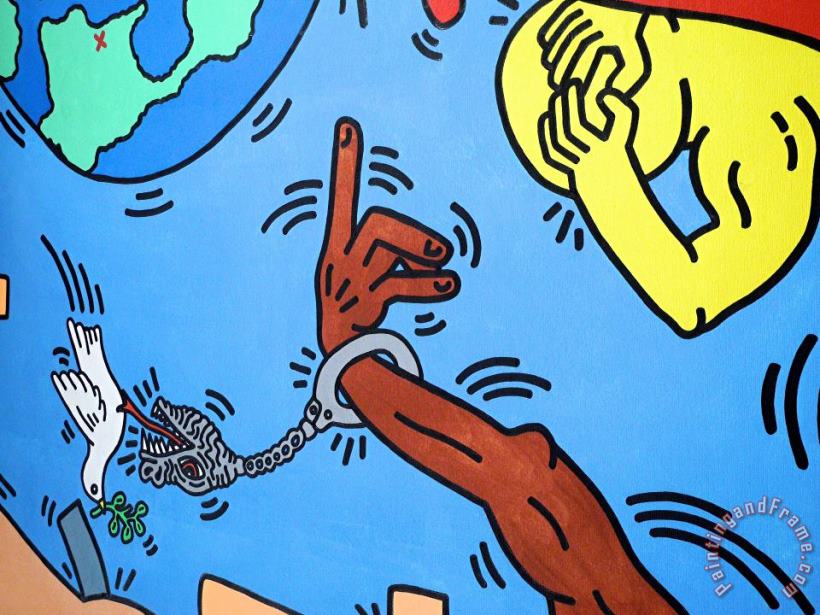 Pop Shop 9 painting - Keith Haring Pop Shop 9 Art Print