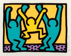 Keith Haring Pop Shop I, 1987