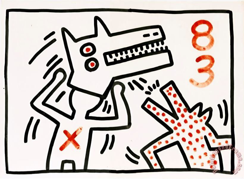 Keith Haring Untitled Art Print