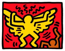 Keith Haring Untitled, From The Pop Shop IV Series, 1989