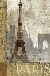 Keith Mallett - April in Paris painting