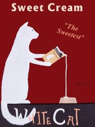 Ken Bailey White Cat Cream