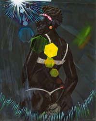 Kerry James Marshall Small Pin Up (lens Flare), 2013