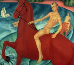 Kuzma Sergeevich Petrov-Vodkin Bathing of the Red Horse