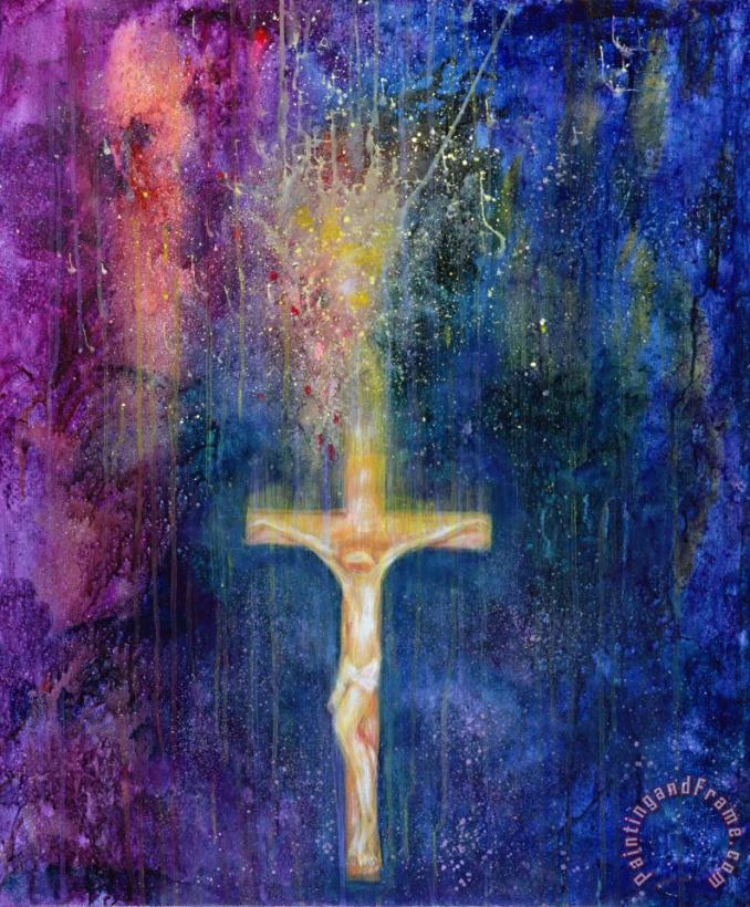 Ascension painting - Laila Shawa Ascension Art Print