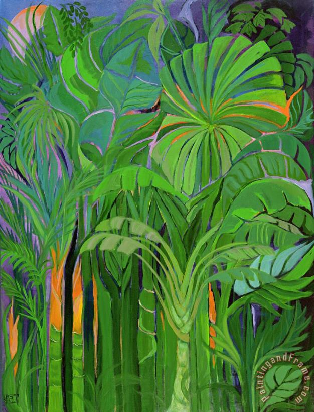 Laila Shawa Rain Forest Malaysia Art Print