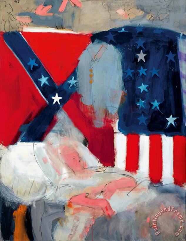 The Last Civil War Veteran, 1960 painting - Larry Rivers The Last Civil War Veteran, 1960 Art Print