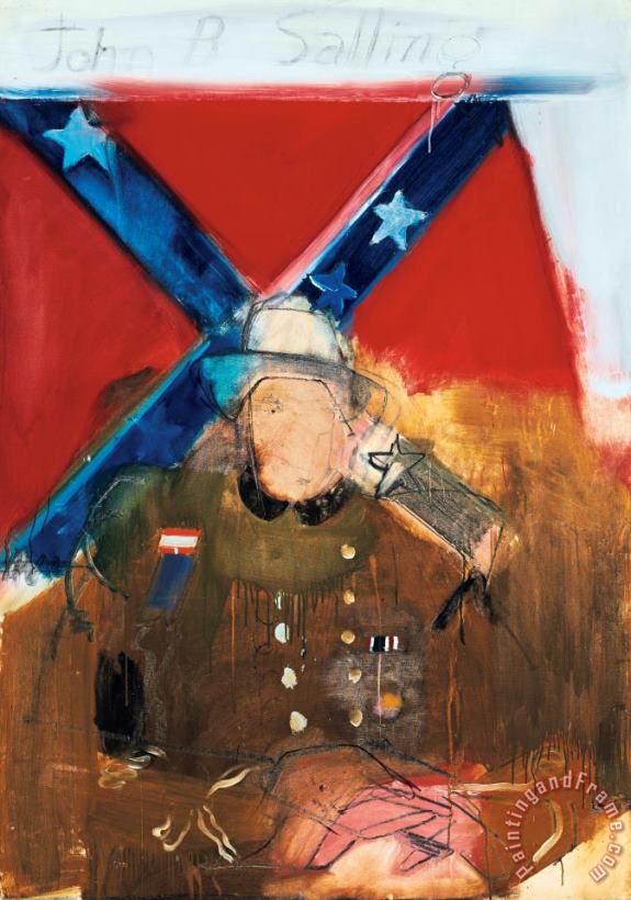 Larry Rivers The Next to Last Confederate Soldier, 1959 Art Painting