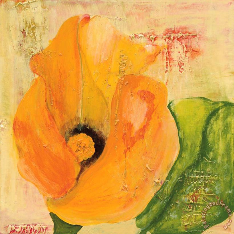 Laura Gunn Calla Lily in Orange Art Print