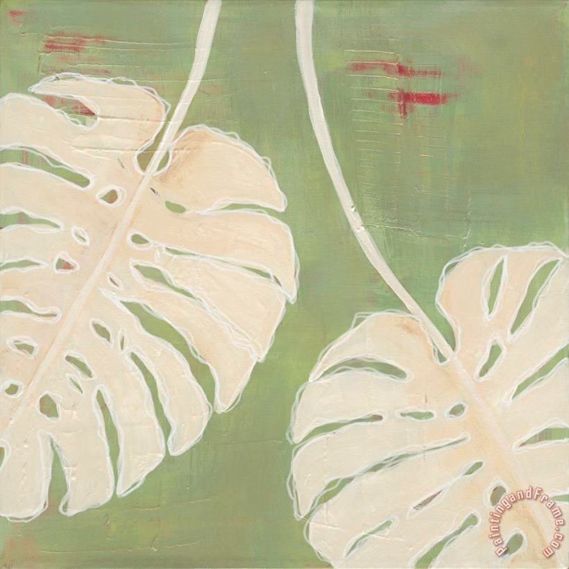 Palm Study V painting - Laura Gunn Palm Study V Art Print