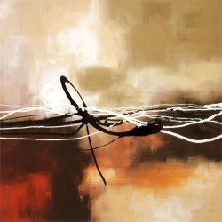 laurie maitland Symphony in Red And Khaki II
