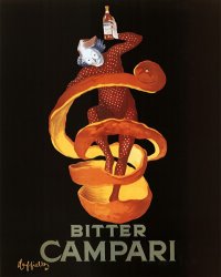 Leonetto Cappiello Bitter Campari Vintage Ad Art Print Poster