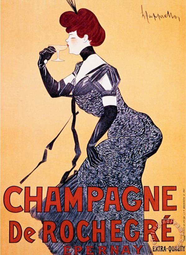 Champagne De Rochecre painting - Leonetto Cappiello Champagne De Rochecre Art Print