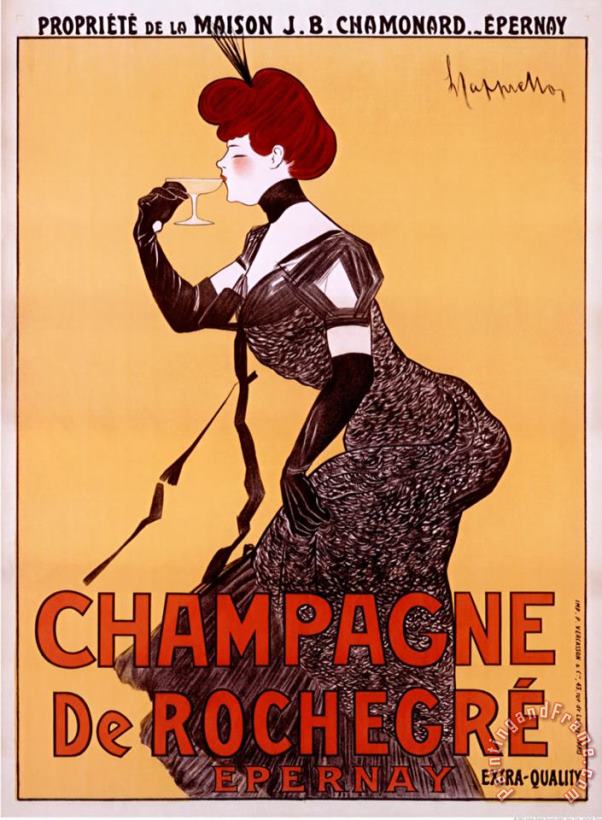 Leonetto Cappiello Champagne De Rochegre Art Print